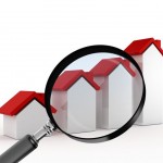 Growth in Real Estate with Magnifying Glass